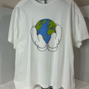 Uniqlo x Kaws UT Graphic Tee 'Peace For All' White Size 2XL